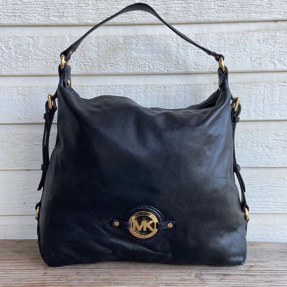 Michael Kors Handbags - Michael Kors Fulton Bedford Leather Hobo Mercer